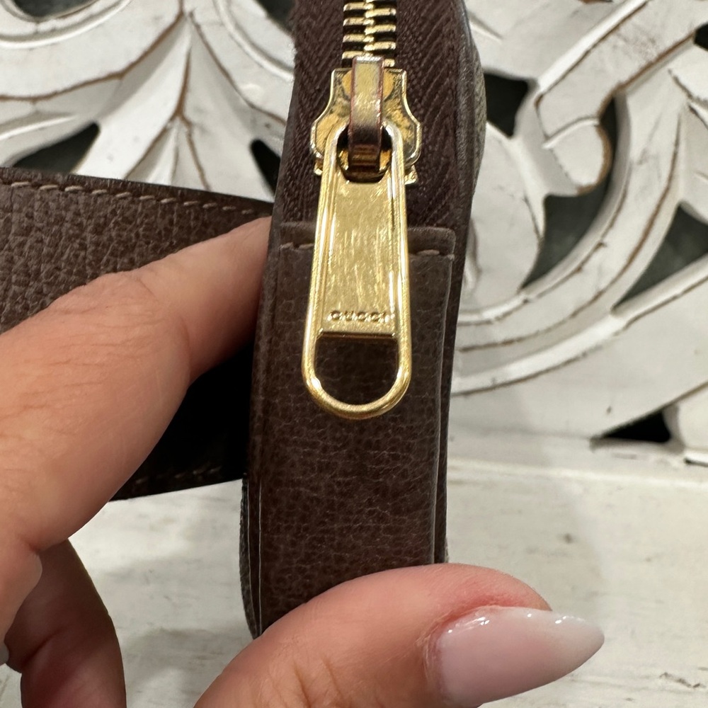 Gucci Ophidia GG Supreme Belt Bag Web Beige Brown 519308 + Dust Bag - Picture 7 of 10